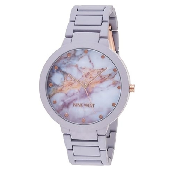 Women\'s Rubberized Bracelet Watch Lavender main image 4